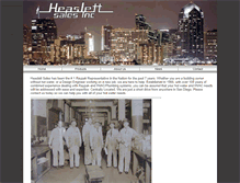 Tablet Screenshot of heaslettsales.com